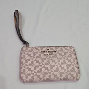 Kate Spade Floral Pattern Wristlet Clutch- See Description